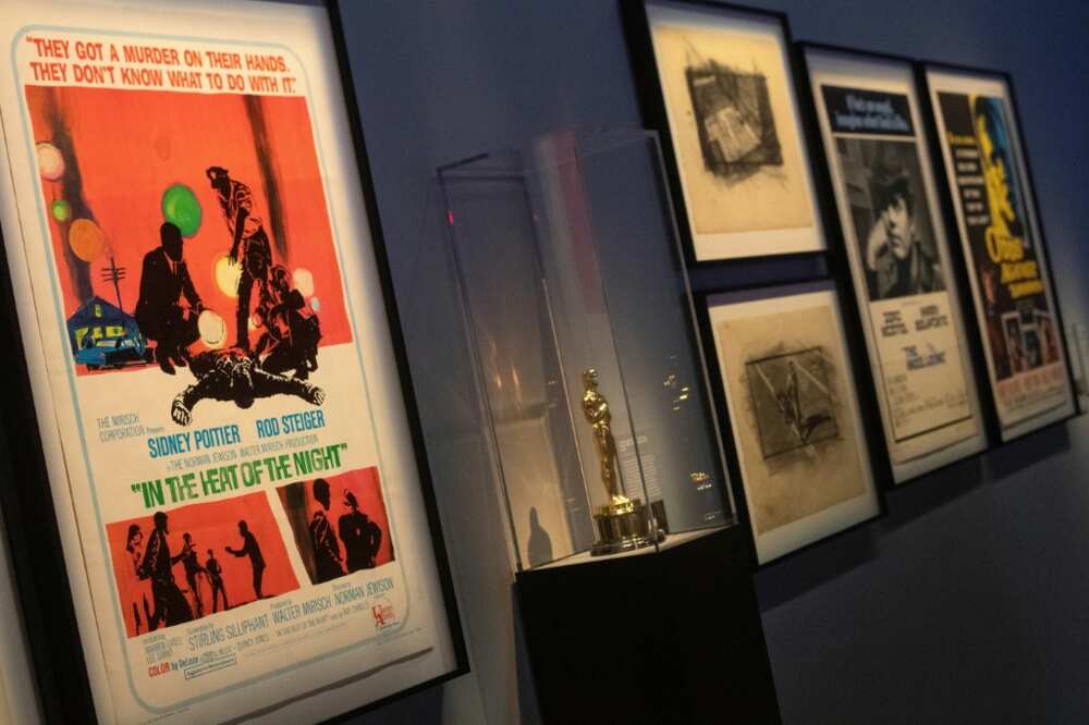 "Regeneration: Black Cinema 1898-1971" includes Sidney Poitier's historic Oscar -- loaned by his widow, from his 1964 best actor win for "Lilies of the Field"
