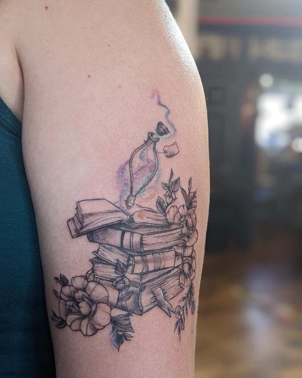 harry potter glasses tattoo