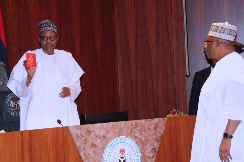 President Buhari, Osinbajo get new 10-year international passport