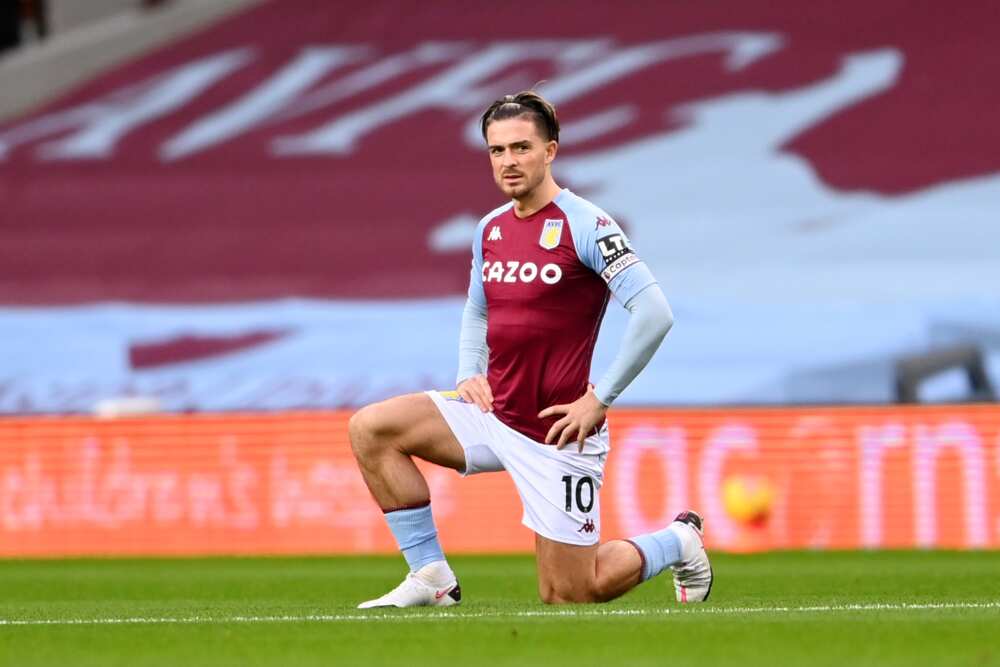 Aston Villa winger Jack Grealish