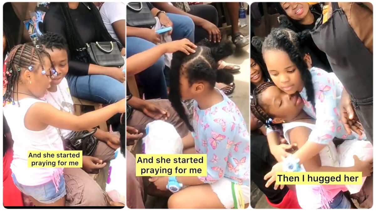 WATCH: Heartwarming moment between little girl who received kindness from another girl and prayed for her trends