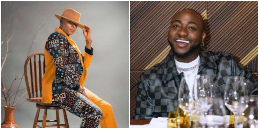 Cynthia Morgan and Davido