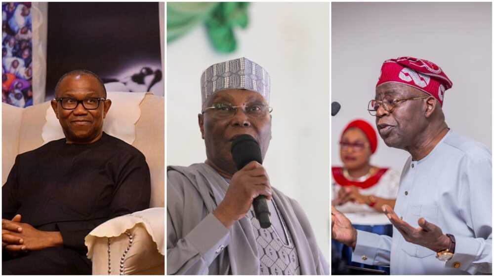 Atiku Abubakar/Bola Tinubu/Peter Obi/Labour Party/PDP/APC/2023 Election