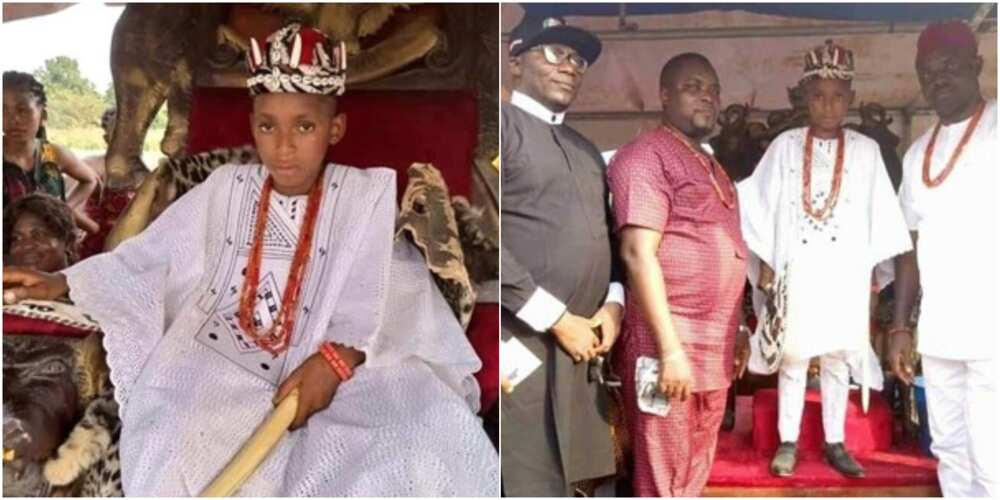 3 Youngest monarchs in Nigeria, their Age, Education Level and Adorable Photos, One of them is 11