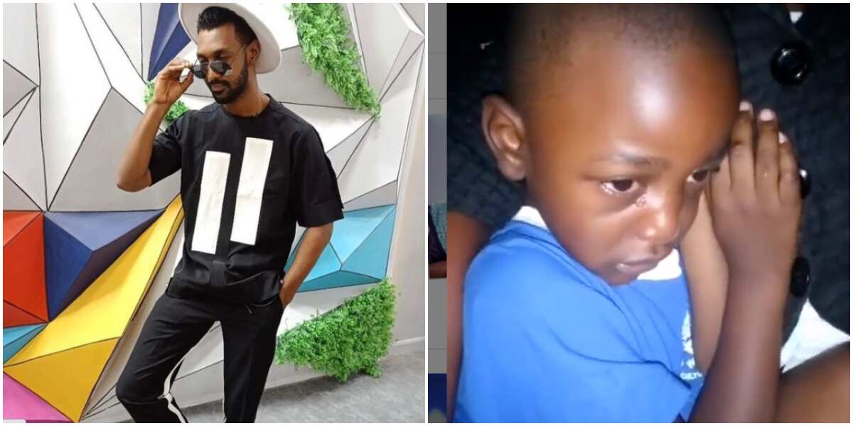 BBNaija: Fans react as little Zimbabwean boy sheds uncontrollable tears after Yousef's eviction