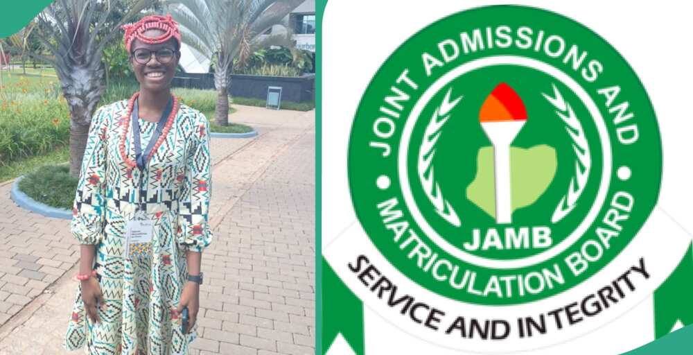 Brainy lady who represented Nigeria in arithmetic olympiad over smashes UTME