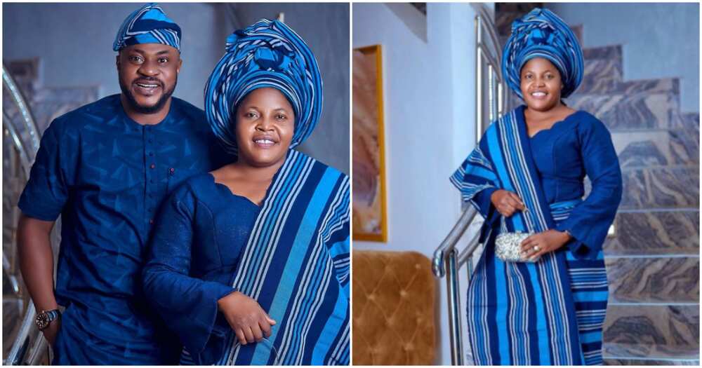 Photos of Nollywood star Odunlade Adekola and his wife