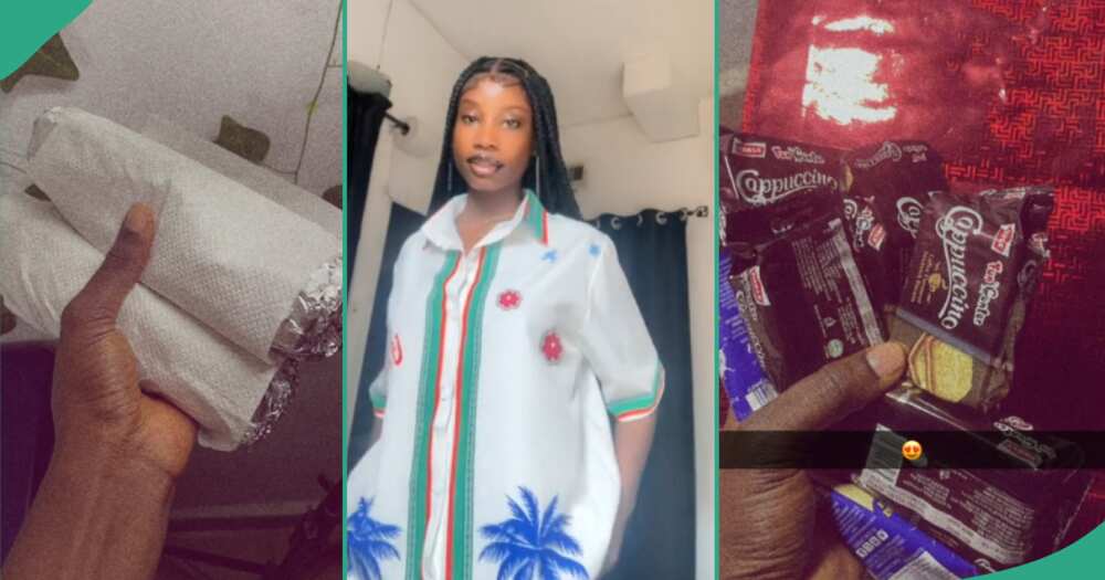 Lady shares video of items her new neighbour gifted her