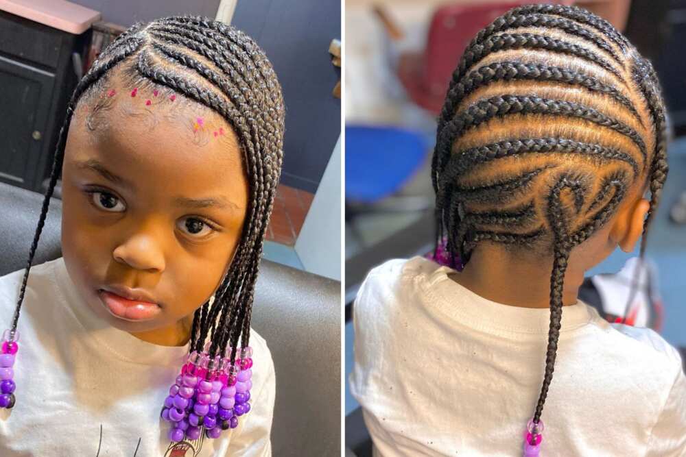 Cornrow braids for kids Cornrow braids for kids