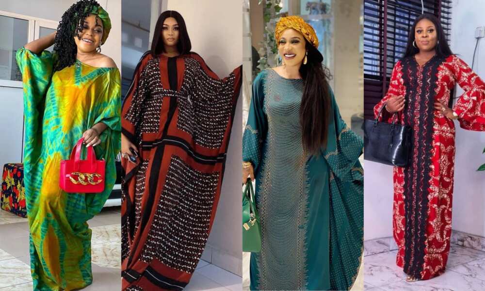 Latest Ankara Dress Styles, Best 2023 Ankara Boubou/Kaftan Gown for ladies