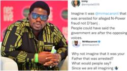 “Peace was never an option”: Mr Macaroni claps back at tweep who imagined he was the one arrested not Dbanj