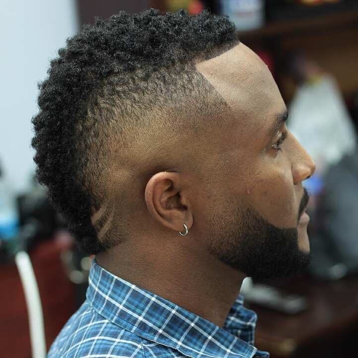 skin fade haircut