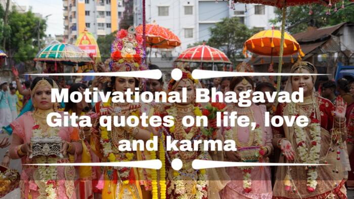 Motivational Bhagavad Gita quotes on life, love and karma