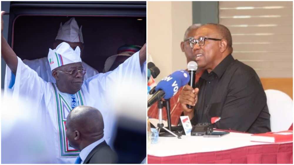 Bola Tinubu and Peter Obi/2023 Presidential Election/APC