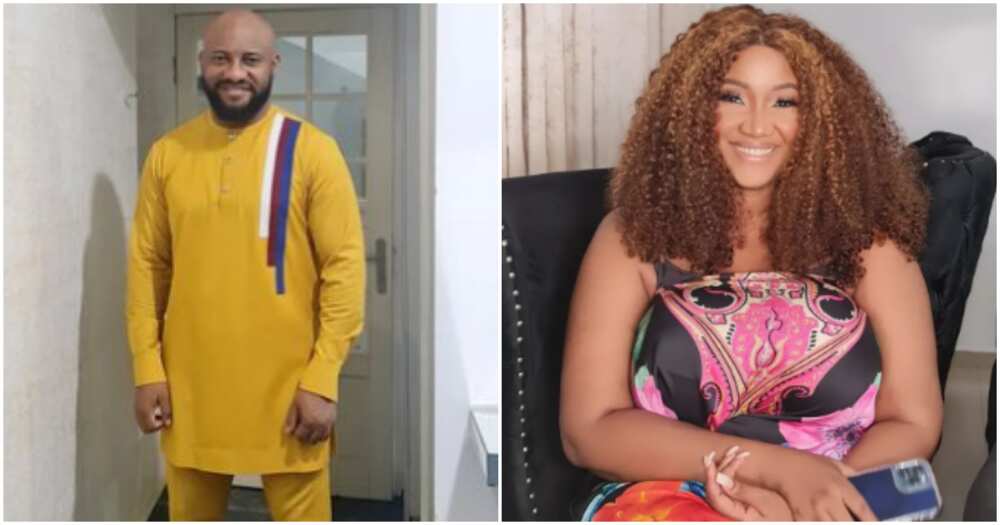 Actor Yul Edochie and second wife