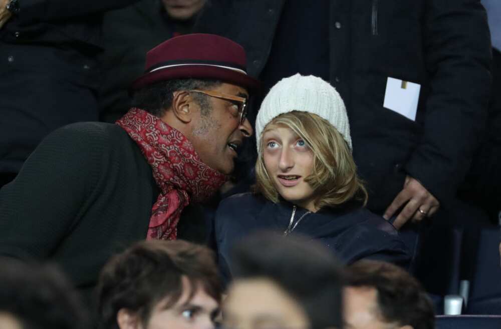 Yannick Noah avec son fils