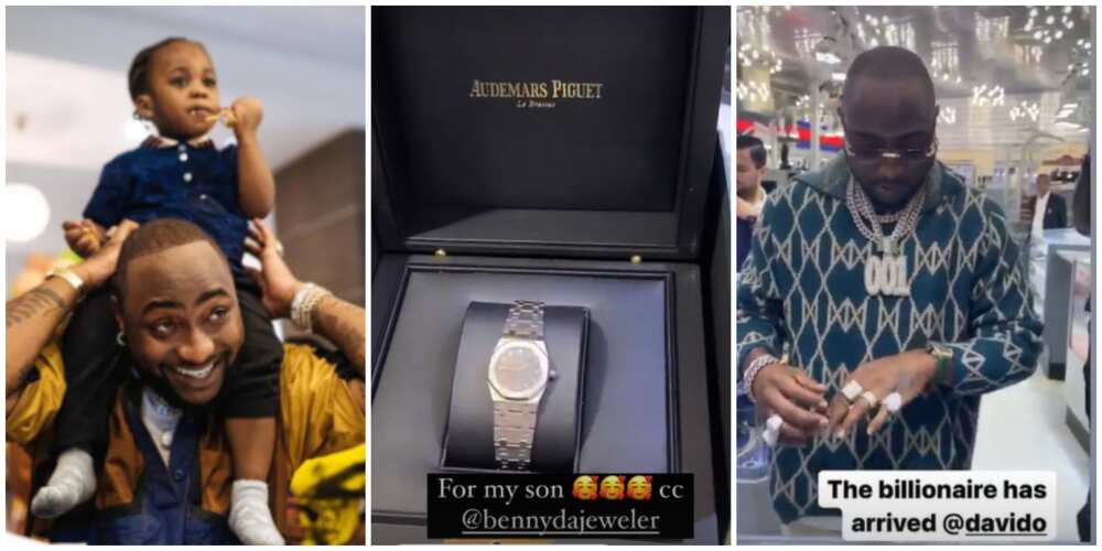 Davido buys watch