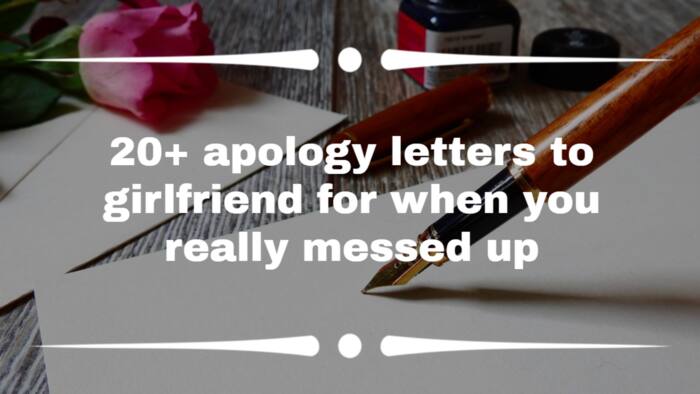 20+ apology letters to girlfriend for when you really messed up