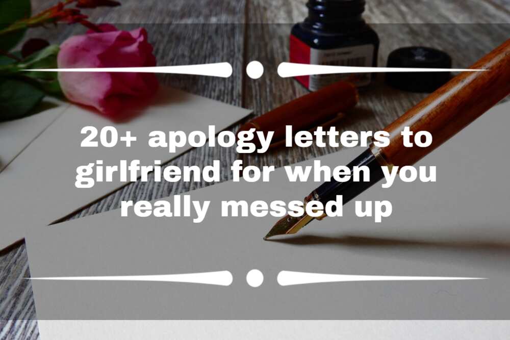 Apology letter to girlfriend