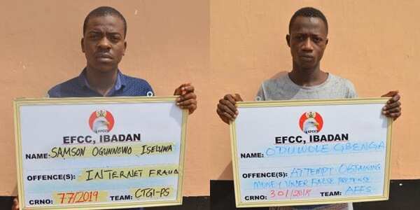 Two Internet Fraudsters Jailed in Ogun