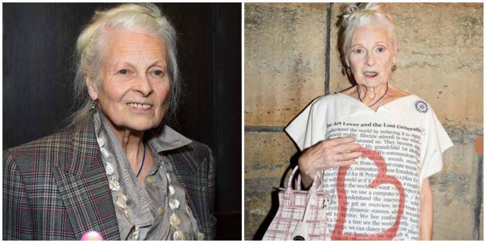 Westwood declares husband 'world's greatest fashion designer