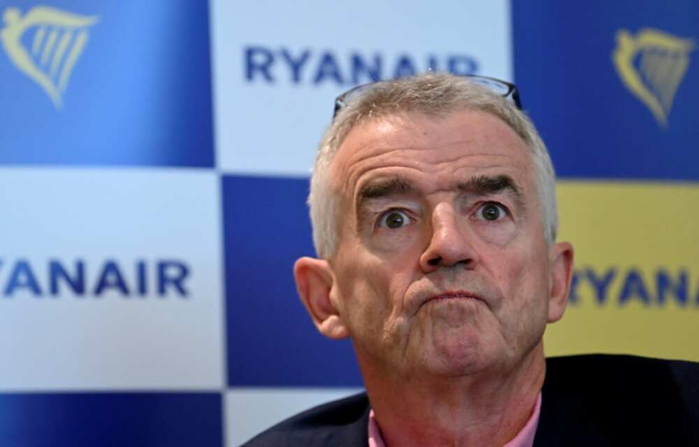 Ryanair brushed off the pie incident as a 'warm welcome'