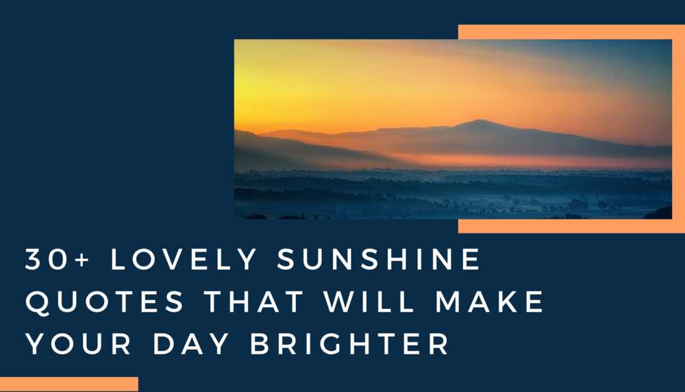 sunshine quotes