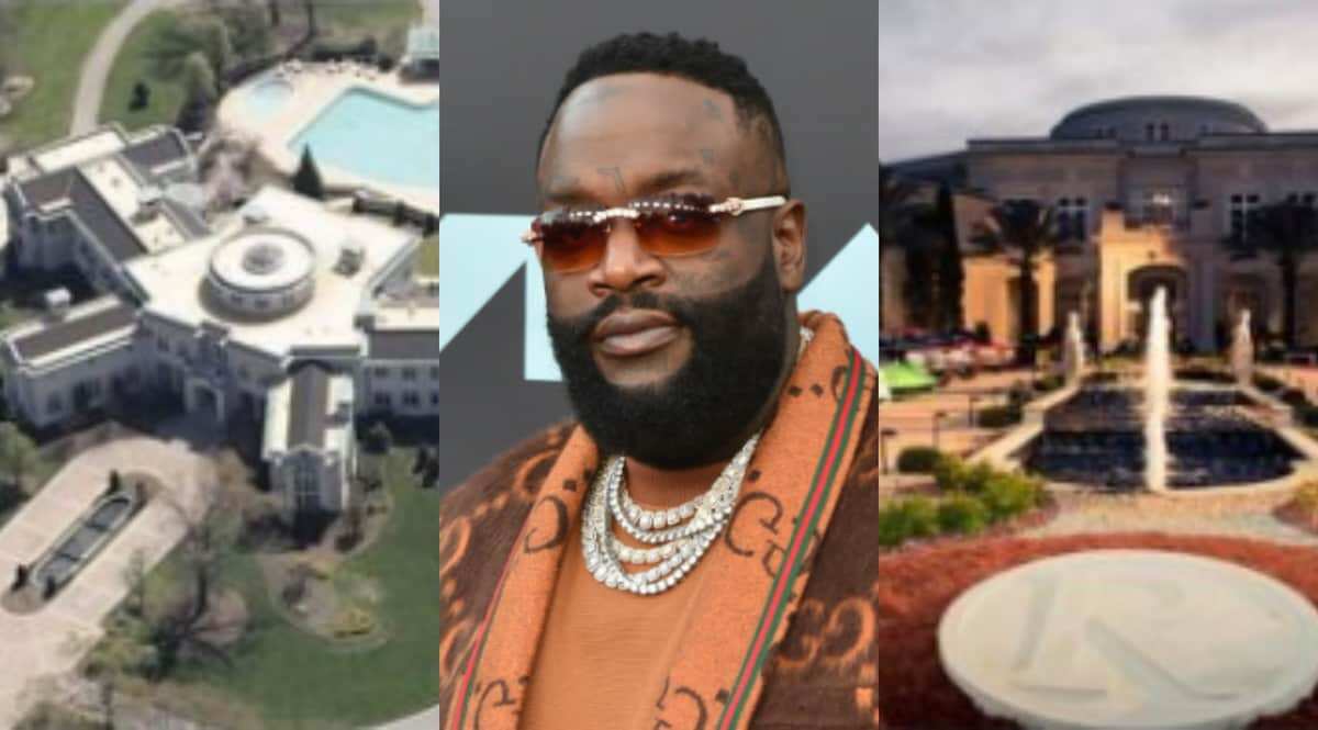 Rick Ross: Inside millionaire's huge mansion with 109 rooms and largest  pool in the US - Legit.ng