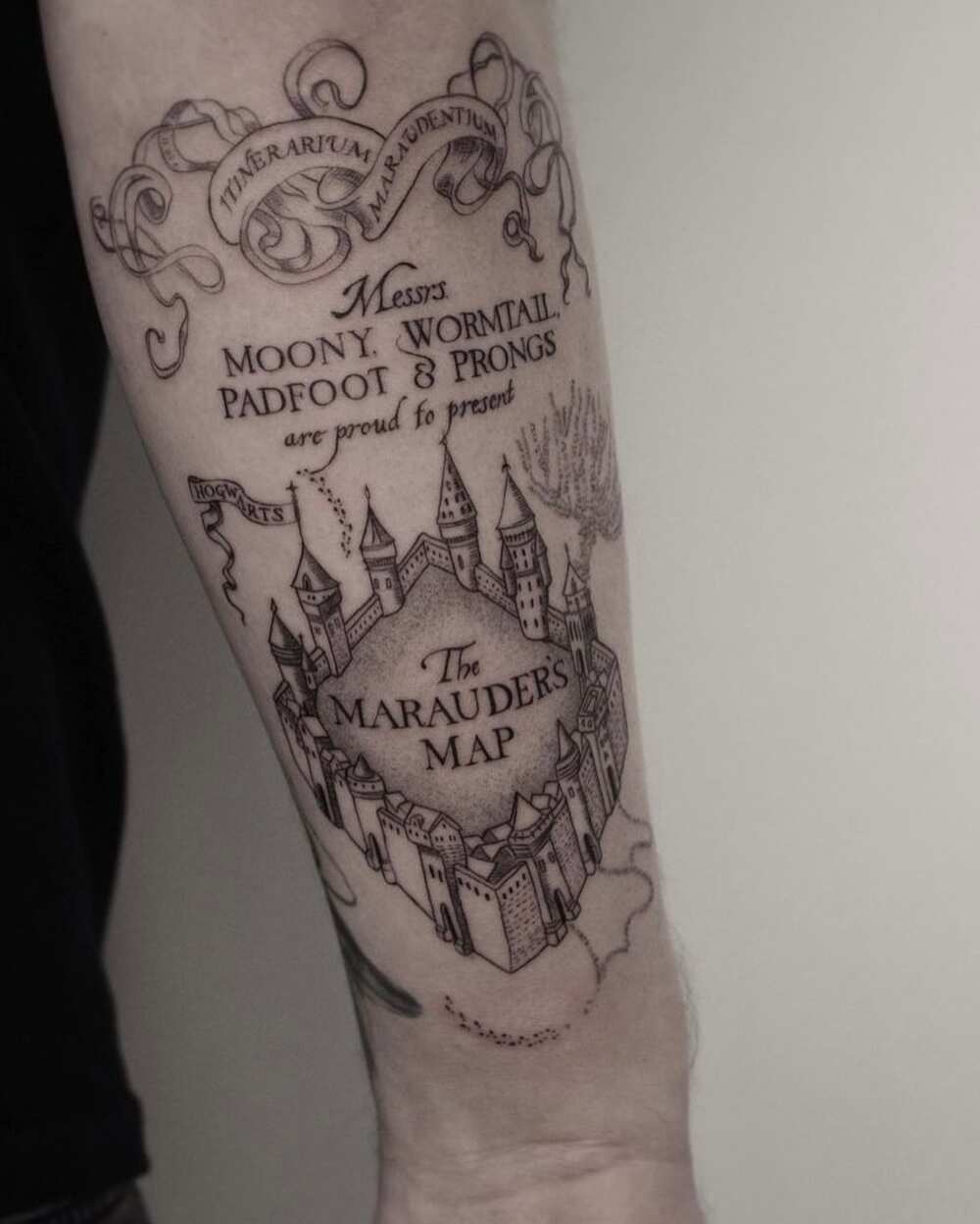 11 Insanely Hardcore Harry Potter Tattoos - 11 Points