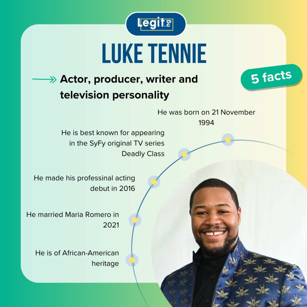 Top-5 facts about Luke Tennie.