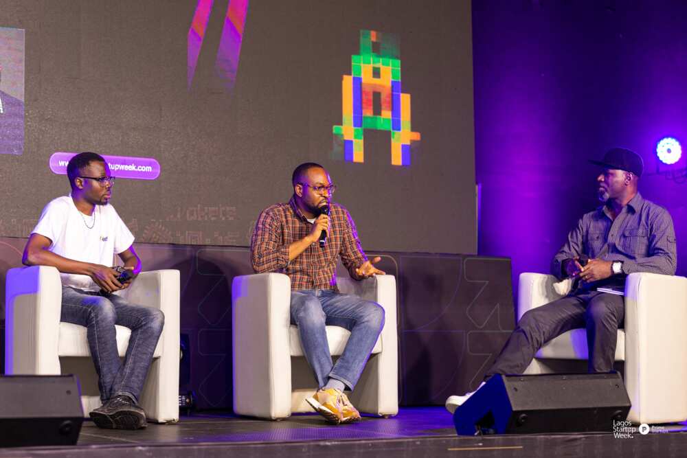 Legit.ng, Lagos Startup Week, Fintech panel session, Business head of desk Legit.ng, Lagos Startup Week, Fintech panel session, Business head of desk