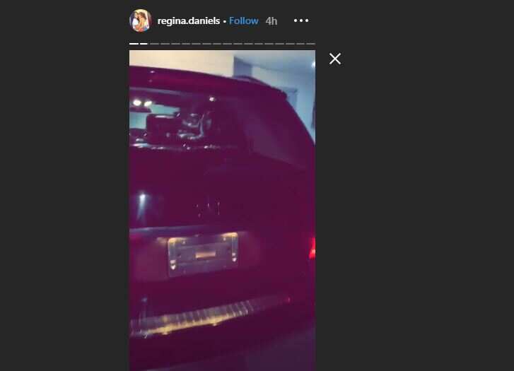 Teenage actress Regina Daniels acquires multi-million naira Benz