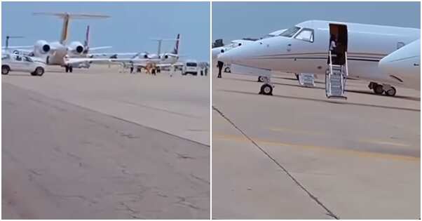 Buhari’s Son Wedding: Over 25 Private Jets sighted AT Kano Airport