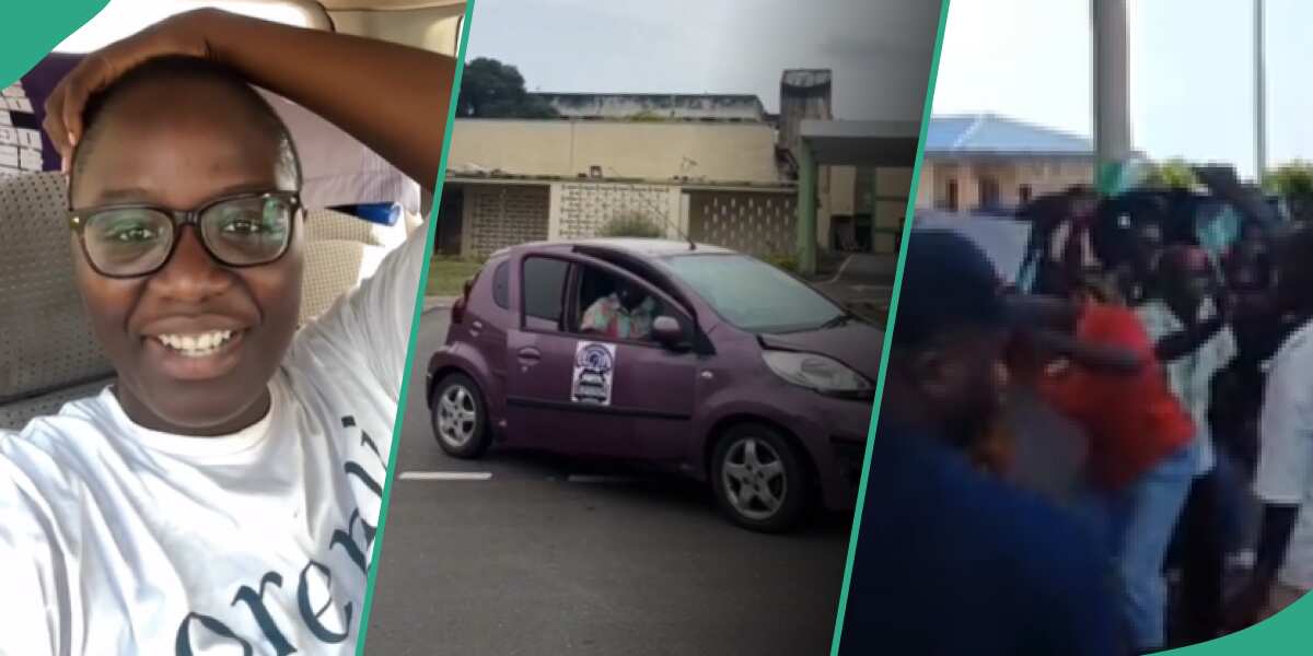 Video: See how Lagos residents welcomed Pelumi Nubi to Nigeria