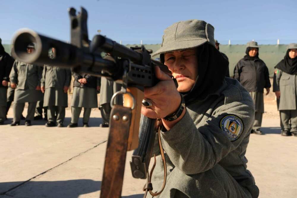In the 20 years between Taliban rule, women in Afghanistan were given the opportunity to enter professions they previously could not - such as the police