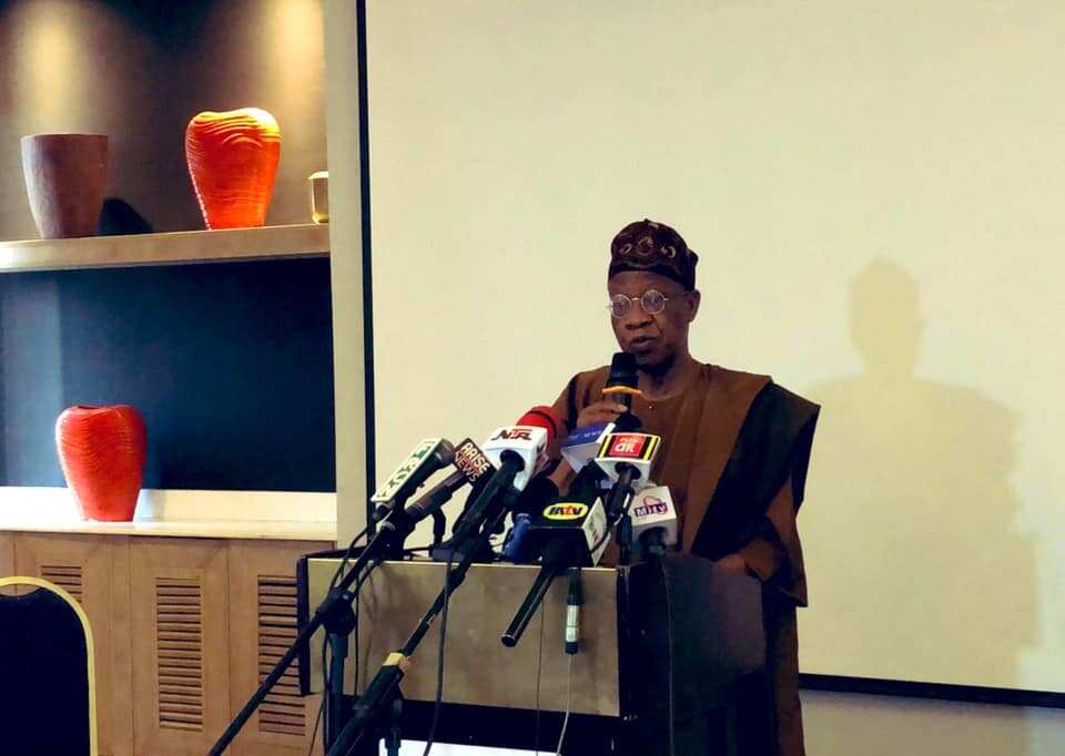 Lai Mohammed says Nigeria's security will improve in 2021