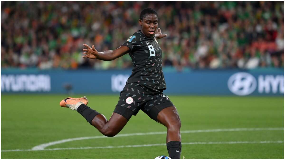 Asisat Oshoala becomes 16th player to report at Super Falcons' Olympics camp