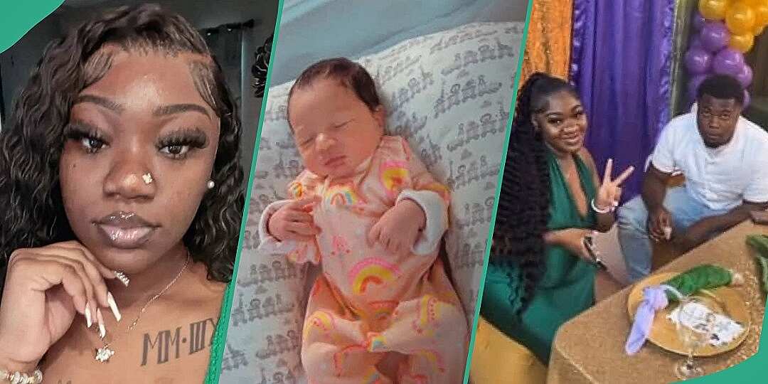 Watch heartwarming video as mum shows off her newborn daughter's complexion