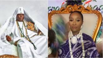 Beryl TV de596bd9c86d16f0 Ooni of Ife: Meet 6 New Wives of Oba Enitan Adeyeye Ogunwusi Married Within 2 Months 