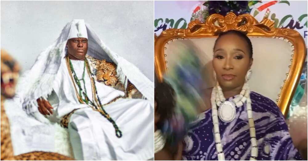 Ooni and his new wife