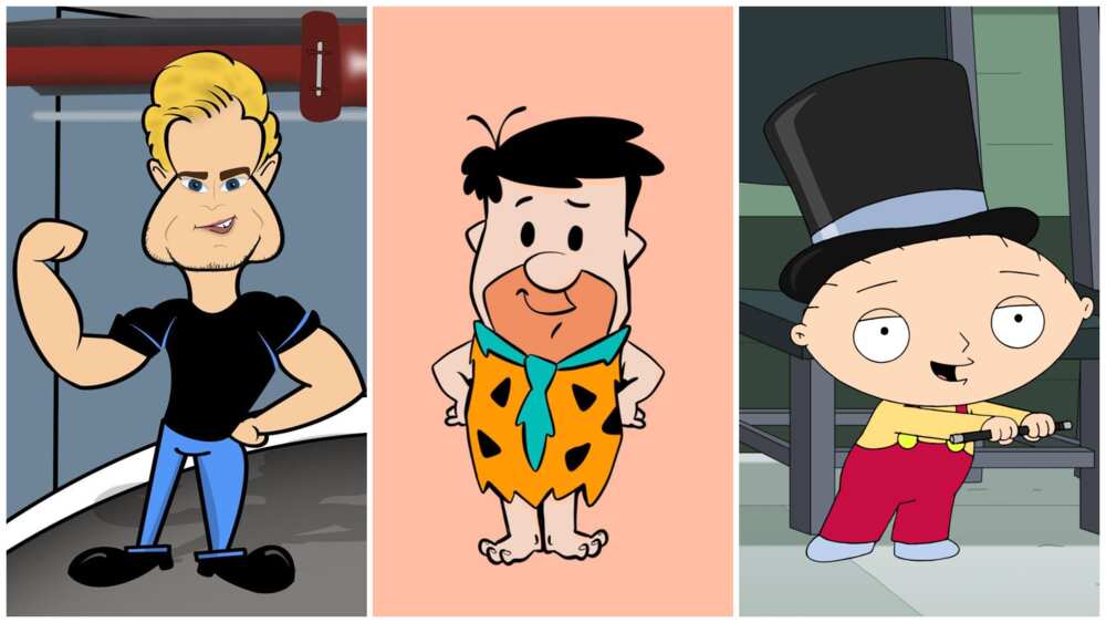 funny looking cartoon guys