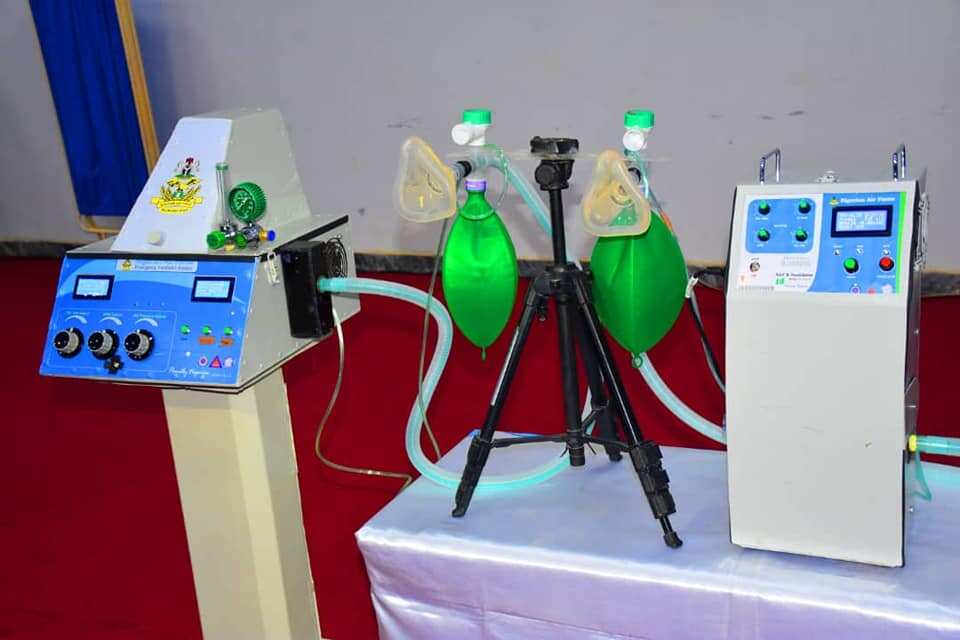 COVID-19: NAF unveils locally-produced emergency ventilators