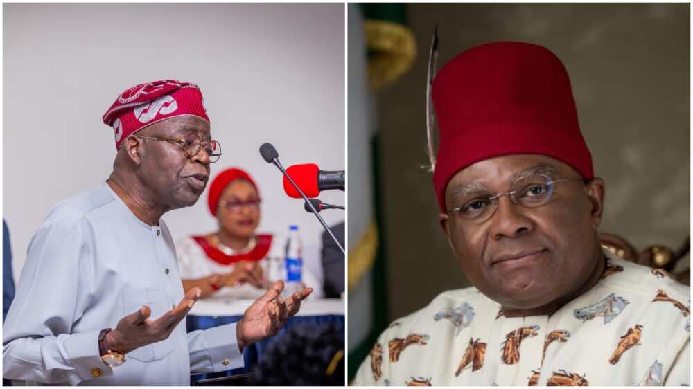 Tinubu/Nnamani/2023 Presidential Election/APC/PDP