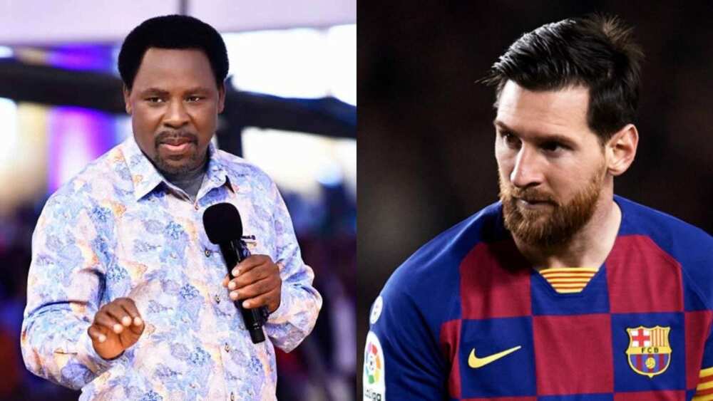 Shishigi: Fasto T.B Joshua ya shawarci Messi a kan shirin barin kungiyar Barcelona