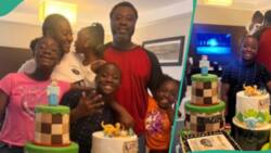 "How will all these cakes finish?" Mercy Johnson's only son turns 9, actress shares beautiful videos