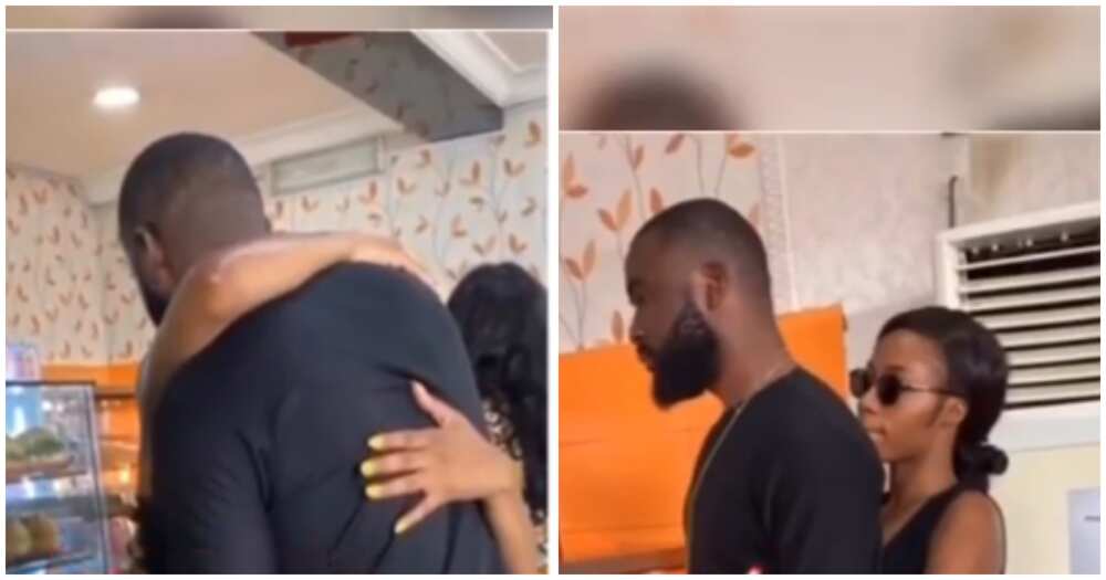 BBNaija's Gedoni and Khafi inseparable as they step out to eat in Lagos (photos)