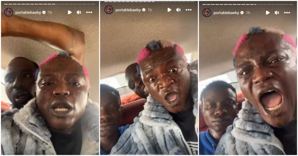 Portable and his boys attacked in Lekki.