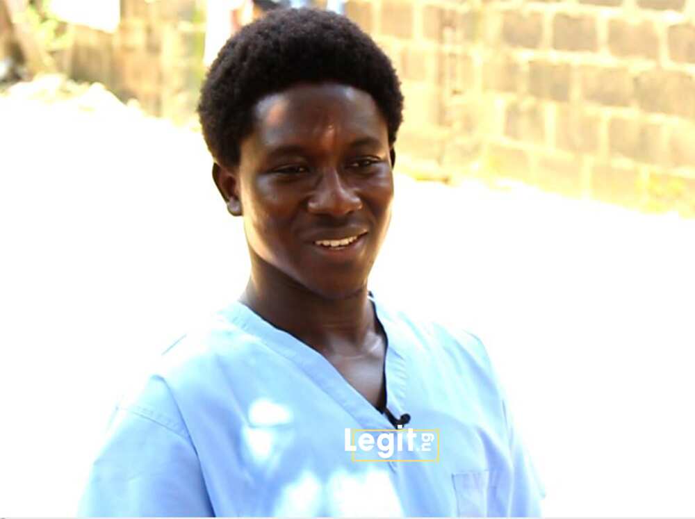 Meet Ebenezer Oguntade, the male nurse who is also an actor