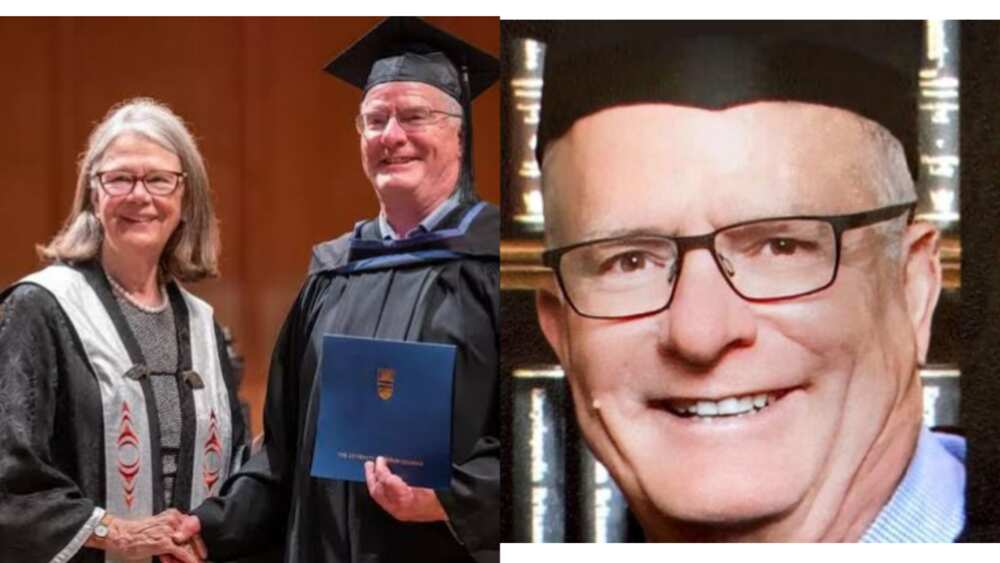 Man graduates after 54 years