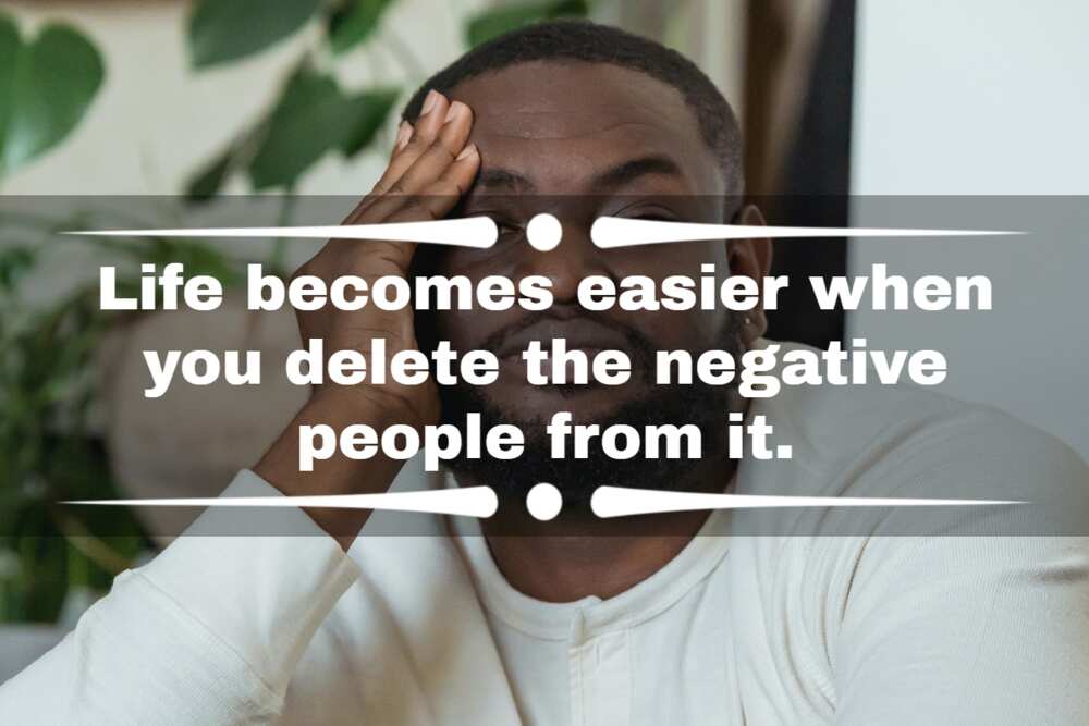 quotes on ignoring negativity